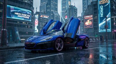 Sapphire Hyper Coupe Wallpaper